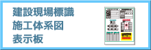 建築現場標識・施工体系図・表示板